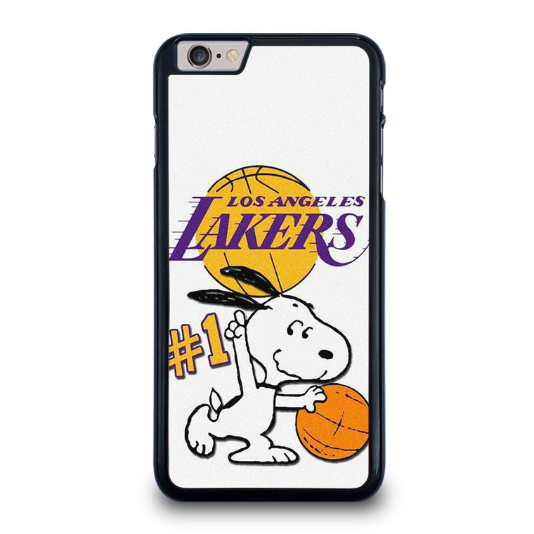 LOS ANGELES LAKERS SNOOPY BASKETBALL iPhone 6 / 6S Plus Case Cover