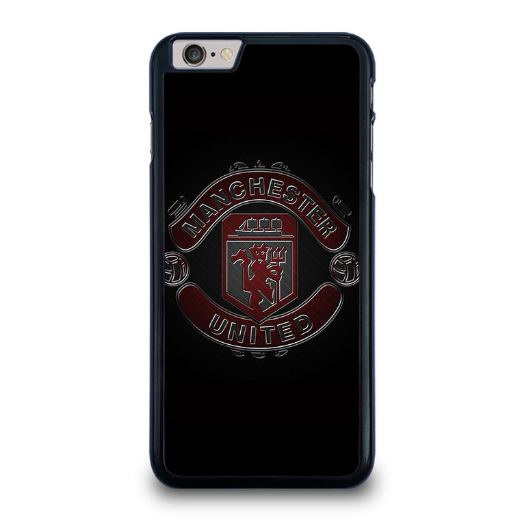 MANCHESTER UNITED FC BLACK LOGO iPhone 6 / 6S Plus Case Cover