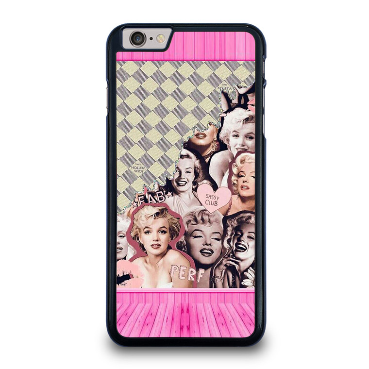 MARILYN MONROE PINK COLLAGE iPhone 6 / 6S Plus Case Cover