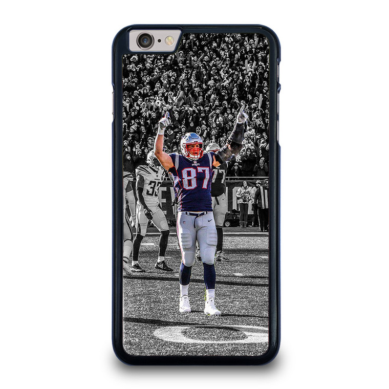 ROB GRONKOWSKI NEW ENGLAND PATRIOTS BLACK WHITE iPhone 6 / 6S Plus Case Cover