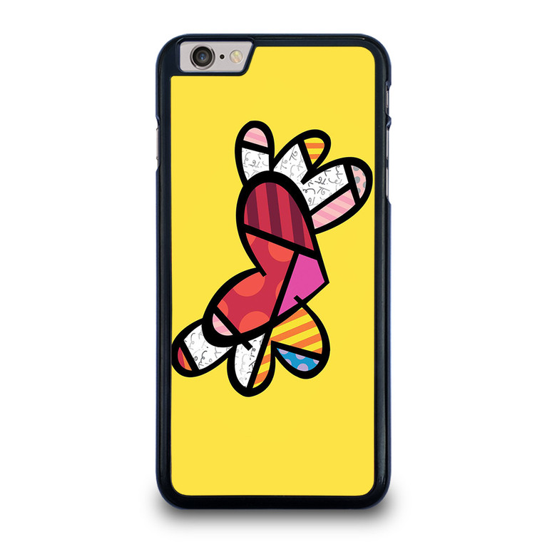 ROMERO BRITTO LOVE SIGN iPhone 6 / 6S Plus Case Cover