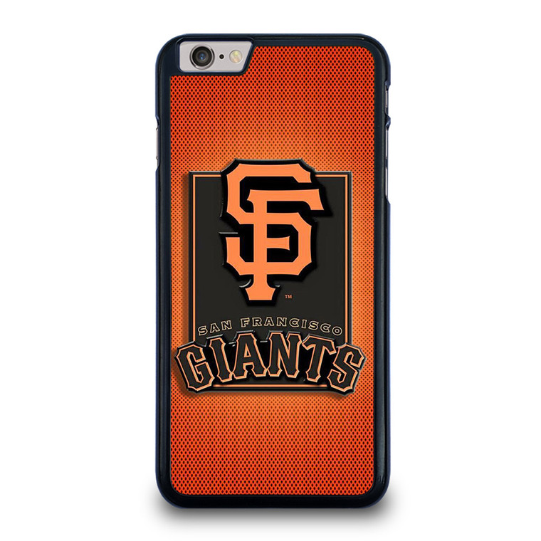 SAN FRANCISCO BASEBALL EMBLEM CARBON iPhone 6 / 6S Plus Case Cover