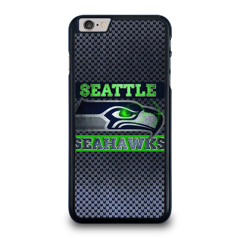 SEATTLE SEAHAWKS FOOTBALL METAL LOGO iPhone 6 / 6S Plus Case Cover