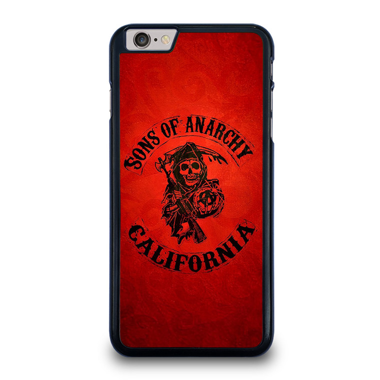 SONS OF ANARCHY CALIFORNIA RED iPhone 6 / 6S Plus Case Cover