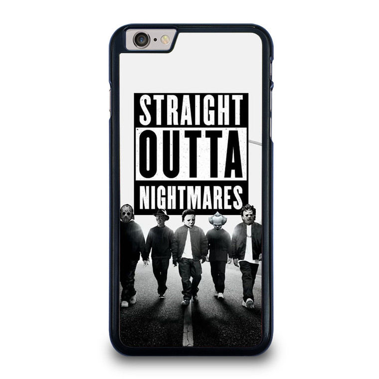 STRAIGHT OUTTA NIGHTMARES HORROR MOVIES CHARACTERS iPhone 6 / 6S Plus Case Cover