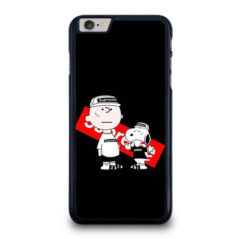 SUPREME SNOOPY AND CHARLIE BROWN iPhone 6 / 6S Plus Case Cover