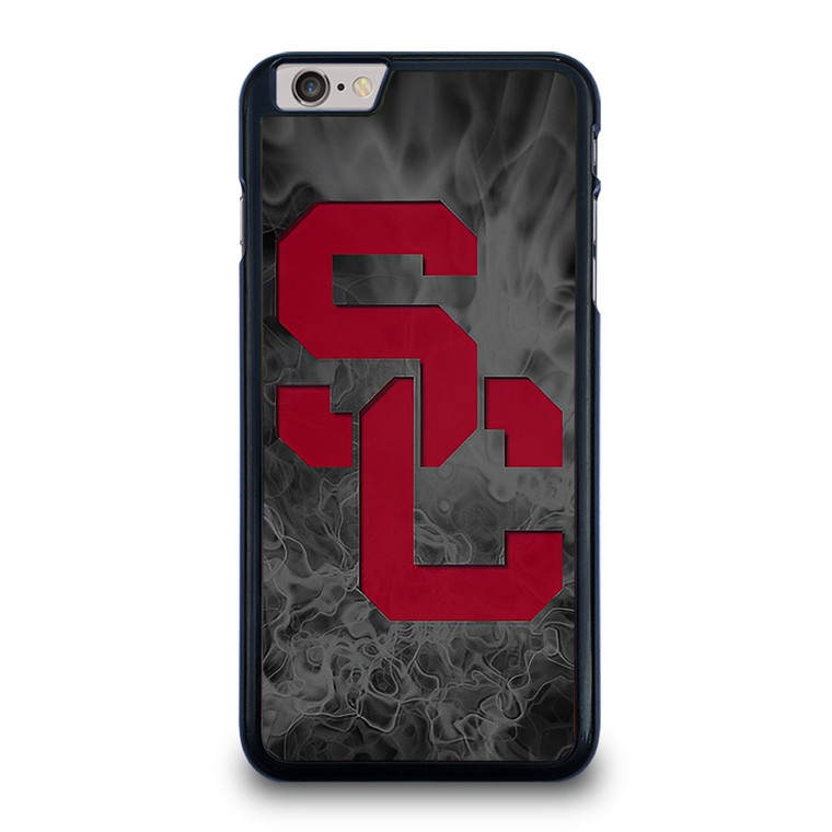USC TROJANS FOOTBALL SMOKED LOGO iPhone 6 / 6S Plus Case Cover