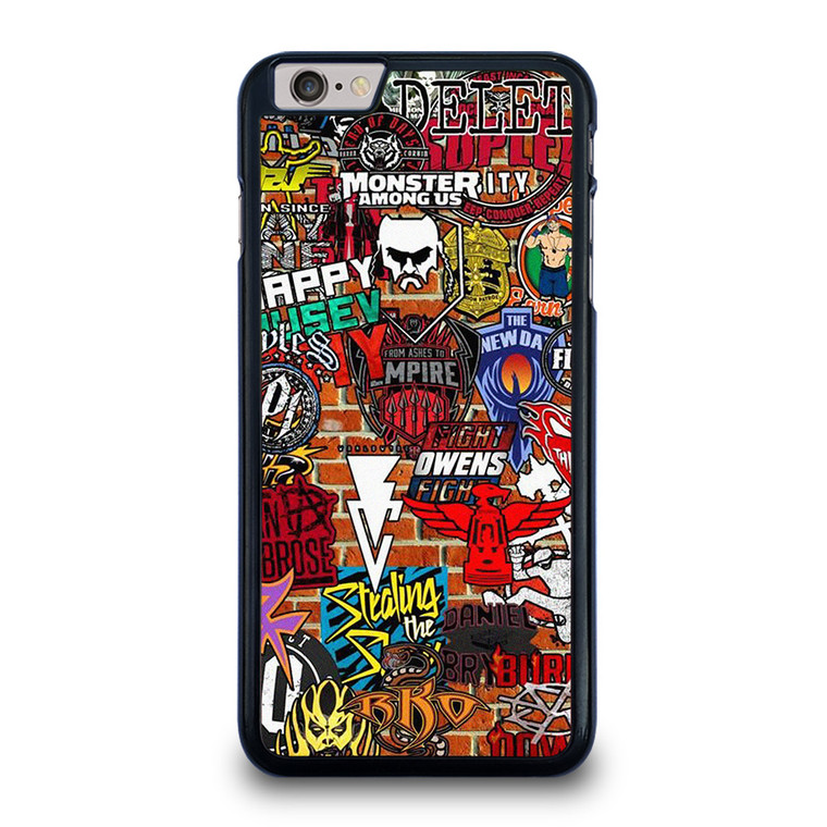 WWE WRESTLING SHIELD SYMBOL COLLAGE iPhone 6 / 6S Plus Case Cover