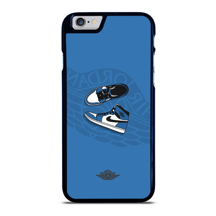 AIR JORDAN 1 SNEAKERS BLUE iPhone 6 / 6S Case Cover