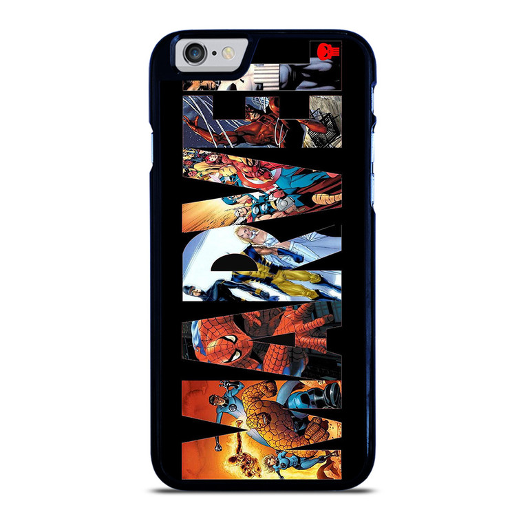 ALL MARVEL CAST LOGO iPhone 6 / 6S Case Cover