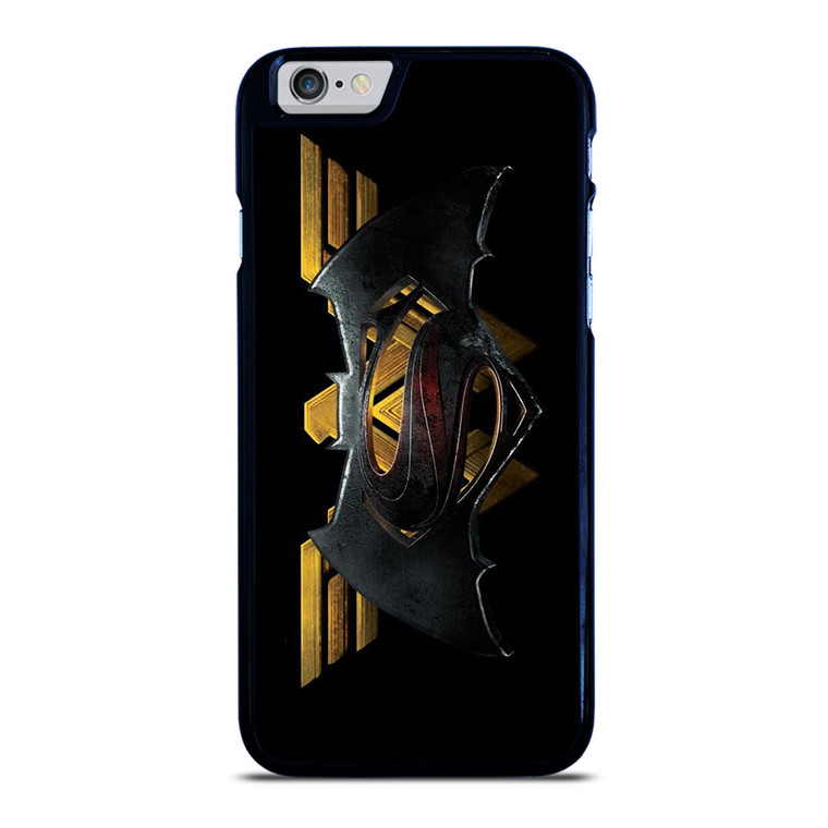 BATMAN WONDER WOMAN METAL LOGO iPhone 6 / 6S Case Cover