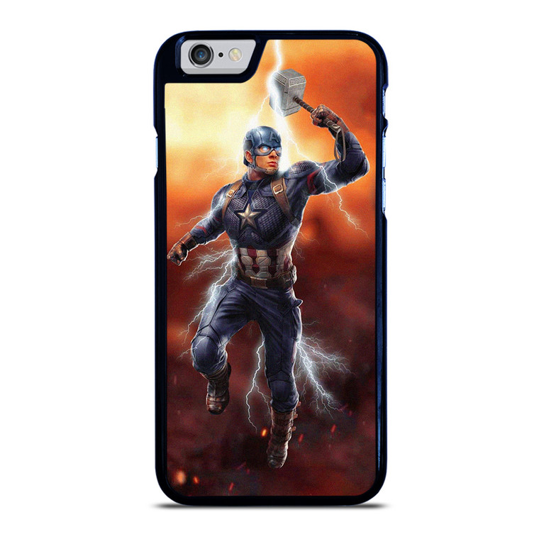 CAPTAIN AMERICA X THOR HAMMER 2 iPhone 6 / 6S Case Cover
