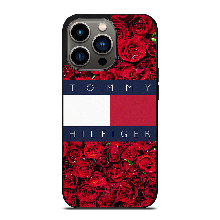 TOMMY HILFIGER ROSES LOGO iPhone 13 Pro Case Cover
