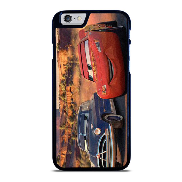 LIGHTNING MCQUEEN AND DOG HUDSON CARS iPhone 6 / 6S Case Cover