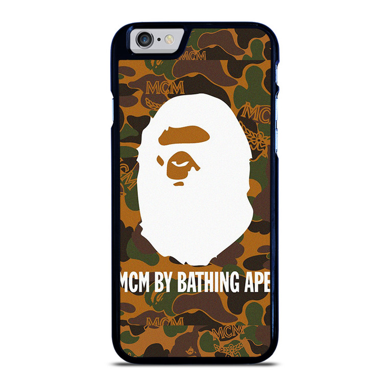MCM BAPE BATHING APE CAMO iPhone 6 / 6S Case Cover