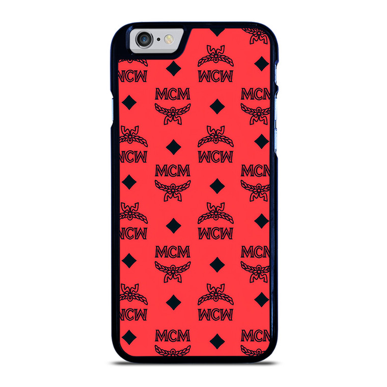 MCM WORLDWIDE RED iPhone 6 / 6S Case Cover