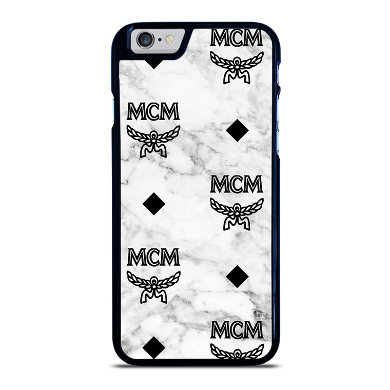 MCM WORLDWIDE WHITE MARBLE iPhone 6 / 6S Case Cover
