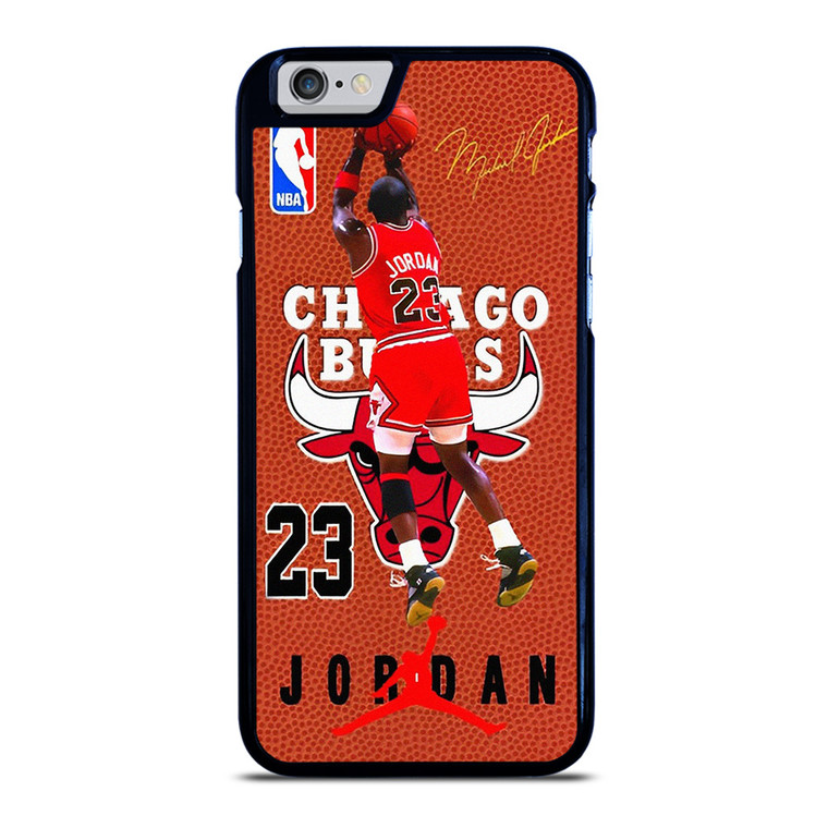 MICHAEL JORDAN BULLS SPALDING iPhone 6 / 6S Case Cover
