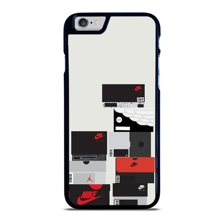 NIKE SNEAKERS BOXES COLLECTION iPhone 6 / 6S Case Cover