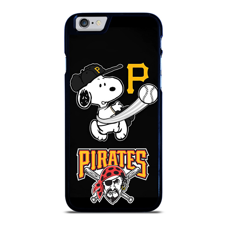 PITTSBURGH PIRATES SNOOPY BASEBALL iPhone 6 / 6S Case Cover