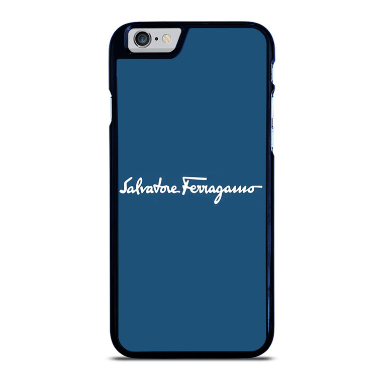 SALVATORE FERRAGAMO BLUE LOGO iPhone 6 / 6S Case Cover