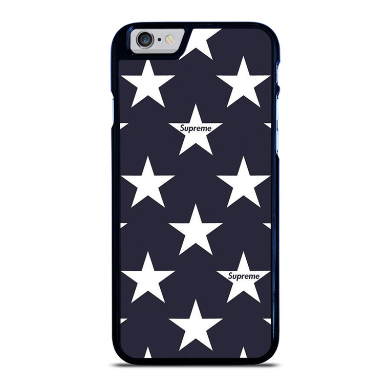 SUPREME STARS PATTERN iPhone 6 / 6S Case Cover