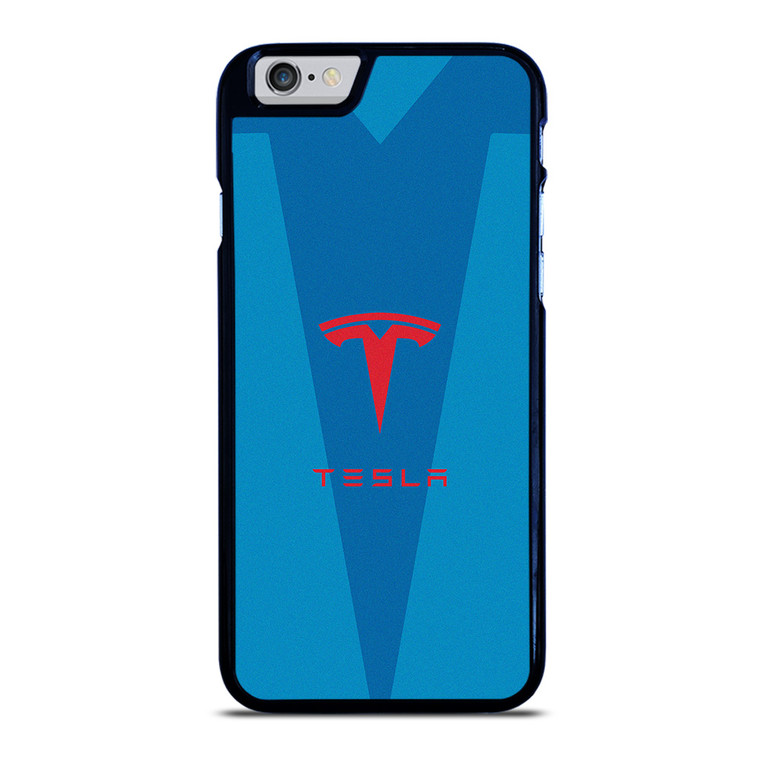 TESLA BLUE LOGO iPhone 6 / 6S Case Cover