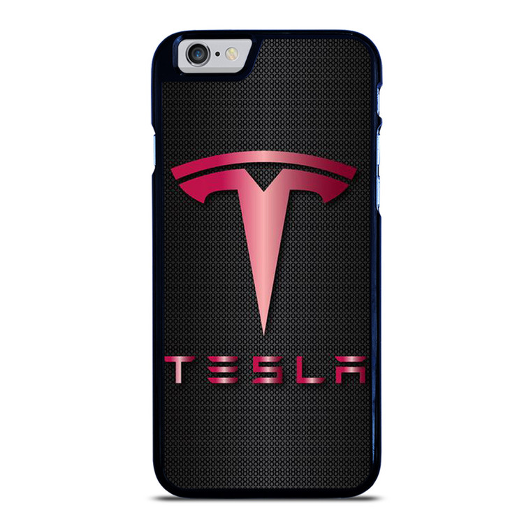 TESLA RED CARBON iPhone 6 / 6S Case Cover