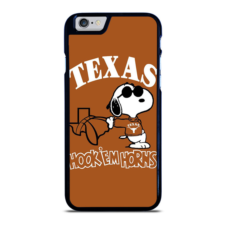 TEXAS LONGHORNS SNOOPY CARTOON iPhone 6 / 6S Case Cover