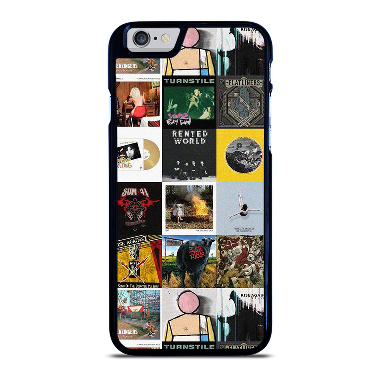 TURNSTILE PUNK BAND COLLAGE iPhone 6 / 6S Case Cover