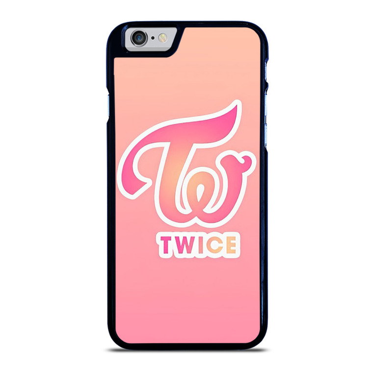 TWICE KPOP LOGO PINK iPhone 6 / 6S Case Cover
