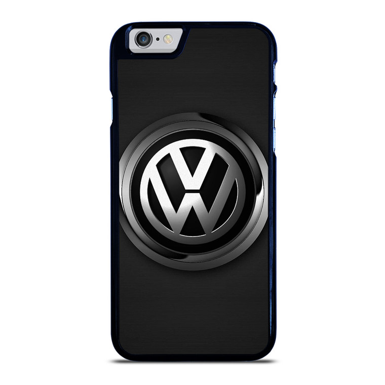 VW VOLKSWAGEN METAL CARBON iPhone 6 / 6S Case Cover