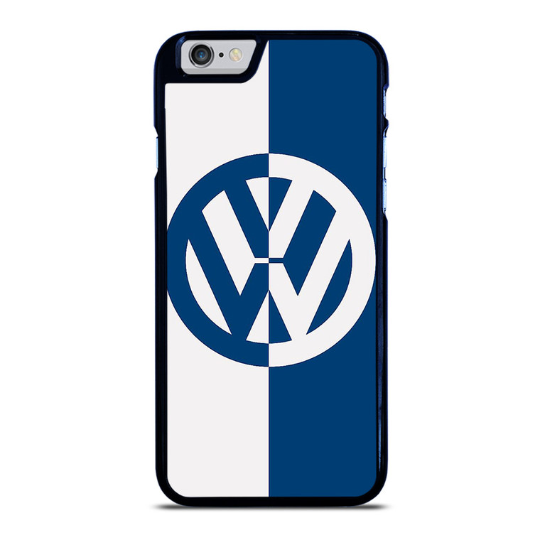 VW VOLKSWAGEN SLICED BLUE LOGO iPhone 6 / 6S Case Cover
