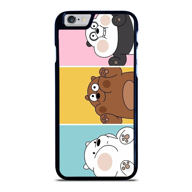 WE BARE BEARS CUTE COLLAGE iPhone 6 / 6S Case Cover