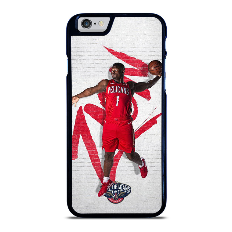 ZION WILLIAMSON NEW ORLEANS PELICANS NBA 2 iPhone 6 / 6S Case Cover