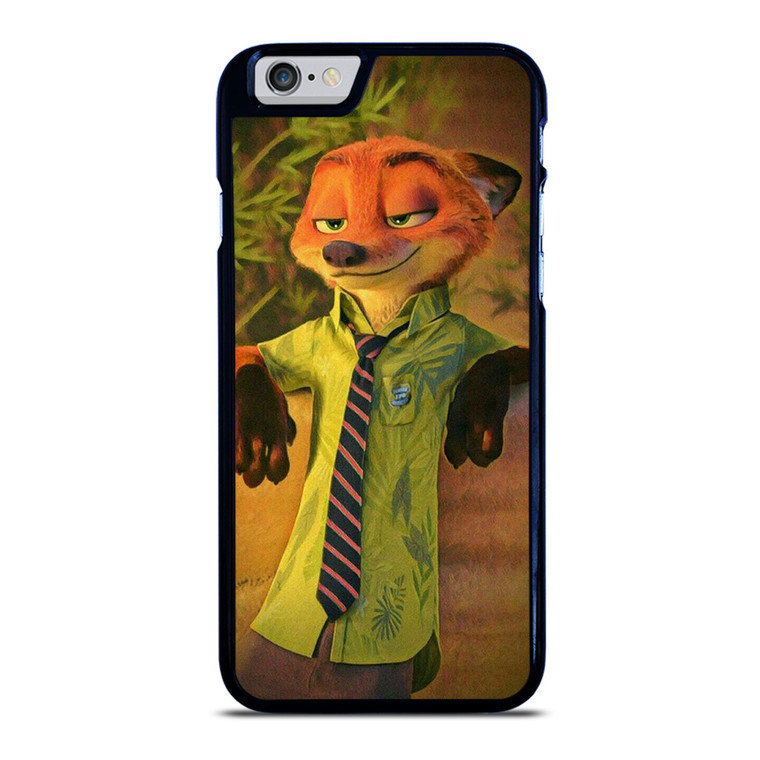 ZOOTOPIA NICK WILDE CARTOON iPhone 6 / 6S Case Cover