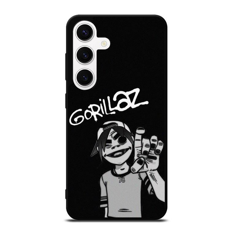 2-D GORILLAZ BLACK   Samsung Galaxy S24 Case Cover