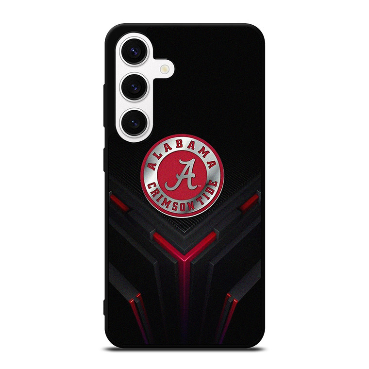 ALABAMA CRIMSON TIDE METAL BADGE   Samsung Galaxy S24 Case Cover