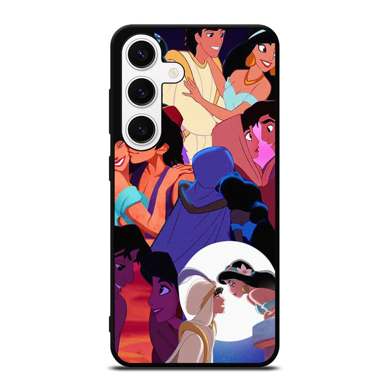 ALADDIN PRINCESS JASMINE DISNEY COLLAGE   Samsung Galaxy S24 Case Cover