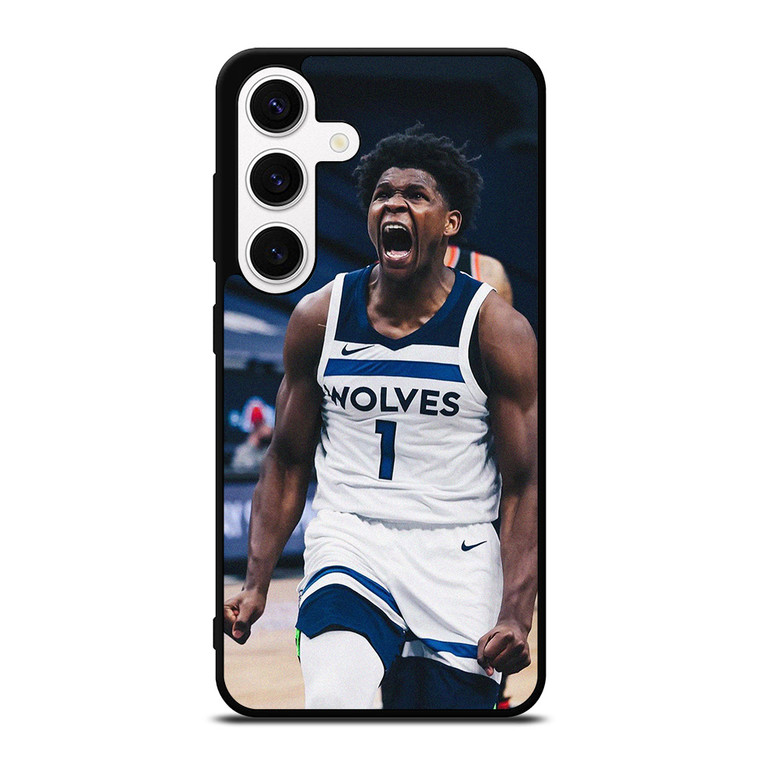 ANTHONY EDWARDS MINNESOTA TIMBERWOLVES NBA   Samsung Galaxy S24 Case Cover