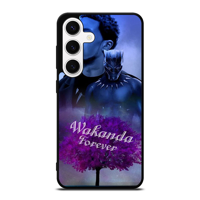 BLACK PANTHER CHADWICK BOSEMAN IN MEMORIAM   Samsung Galaxy S24 Case Cover