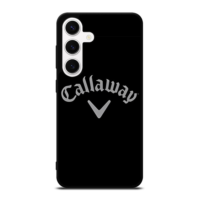 CALLAWAY GOLF BLACK LOGO   Samsung Galaxy S24 Case Cover