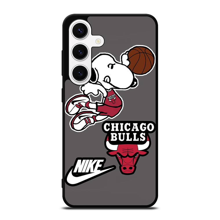 CHICAGO BULLS SNOOPY NIKE   Samsung Galaxy S24 Case Cover