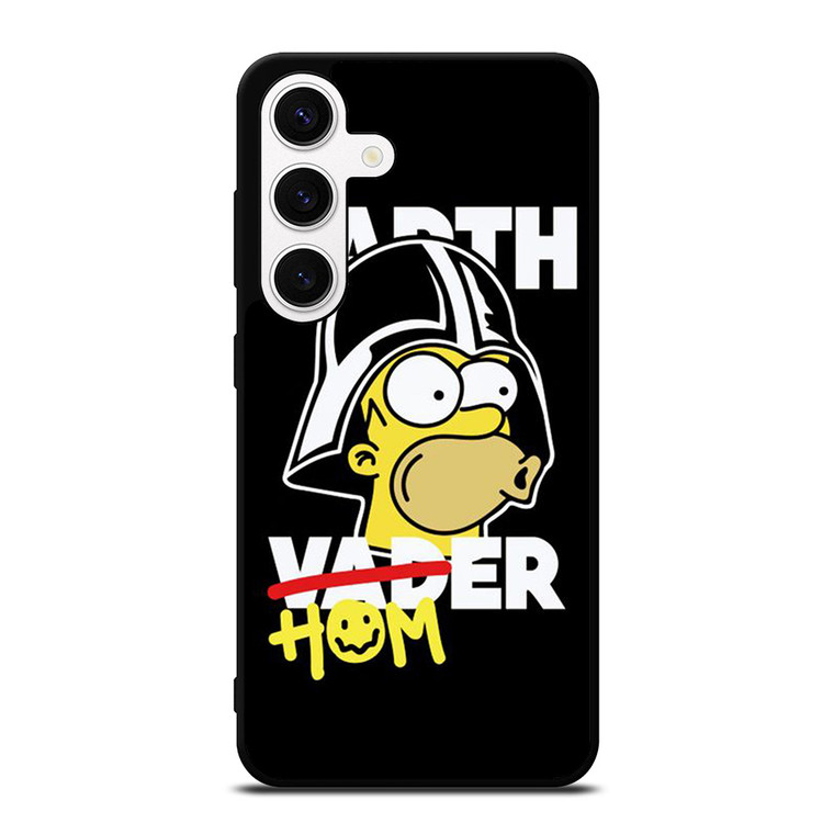 DARTH VADER HOMER SIMPSONS X STAR WARS   Samsung Galaxy S24 Case Cover