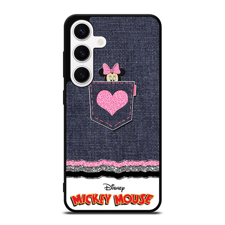 DISNEY MICKEY MOUSE JEANS   Samsung Galaxy S24 Case Cover