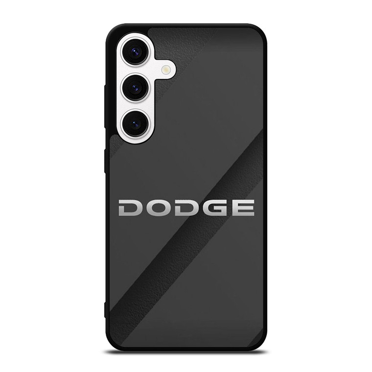 DODGE CAR BLACK EMBLEM   Samsung Galaxy S24 Case Cover