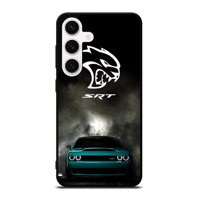 DODGE CHALLENGER SRT CAR EMBLEM   Samsung Galaxy S24 Case Cover DODGE CHALLENGER SRT CAR EMBLEM   Samsung Galaxy S24 Case Cover