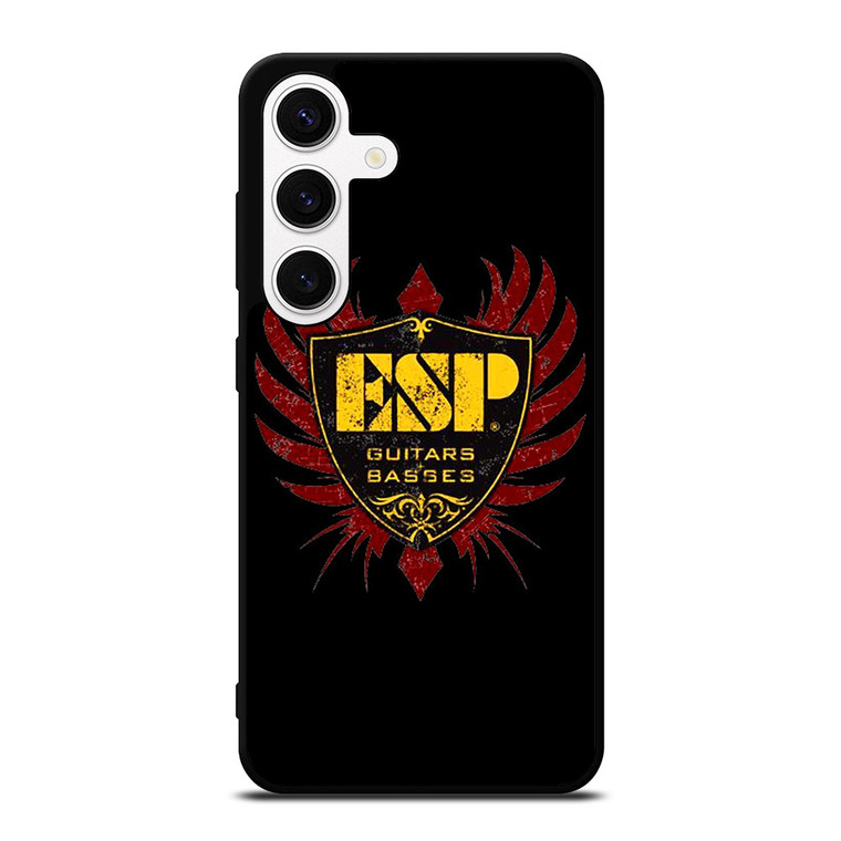ESP GUITARS AND BASSES BADGE   Samsung Galaxy S24 Case Cover