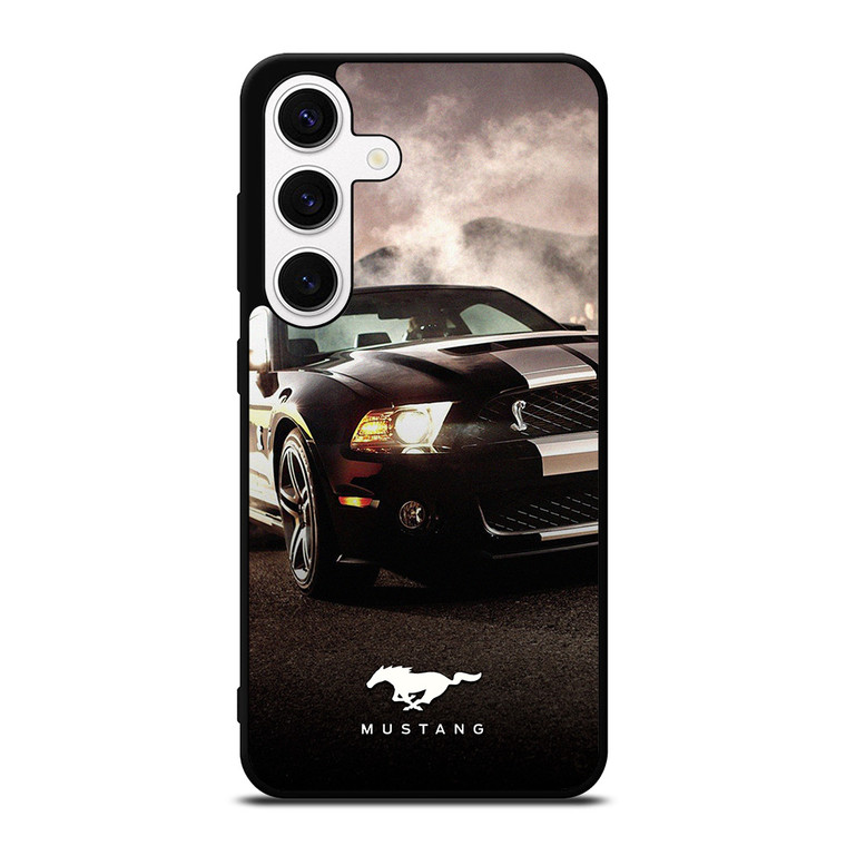 FORD MUSTANG GT BLACK   Samsung Galaxy S24 Case Cover