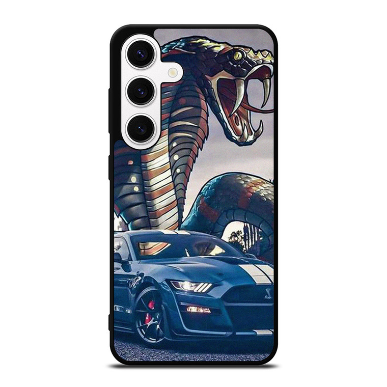 FORD MUSTANG SHELBY ILLUSTRATION   Samsung Galaxy S24 Case Cover